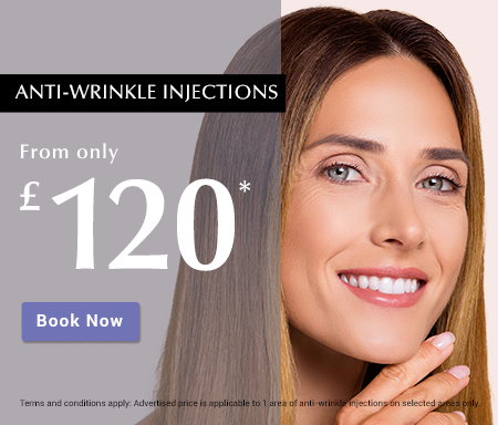 Anti wrinkle injections from £120 at Thérapie Clinic